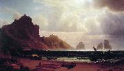 Albert Bierstadt The Marina Piccola Sweden oil painting artist